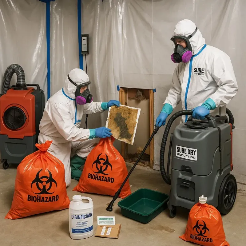 Contaminated Water Handling Protocols process in Cumberland, IN