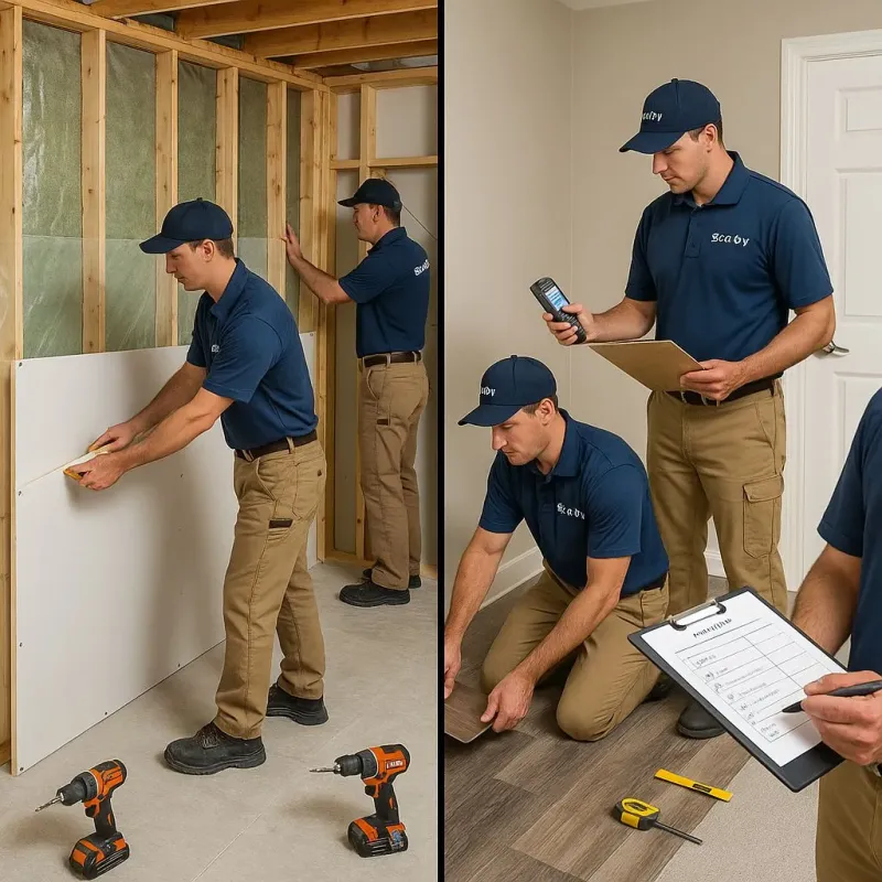 Repairs and Reconstruction process in Cumberland, IN