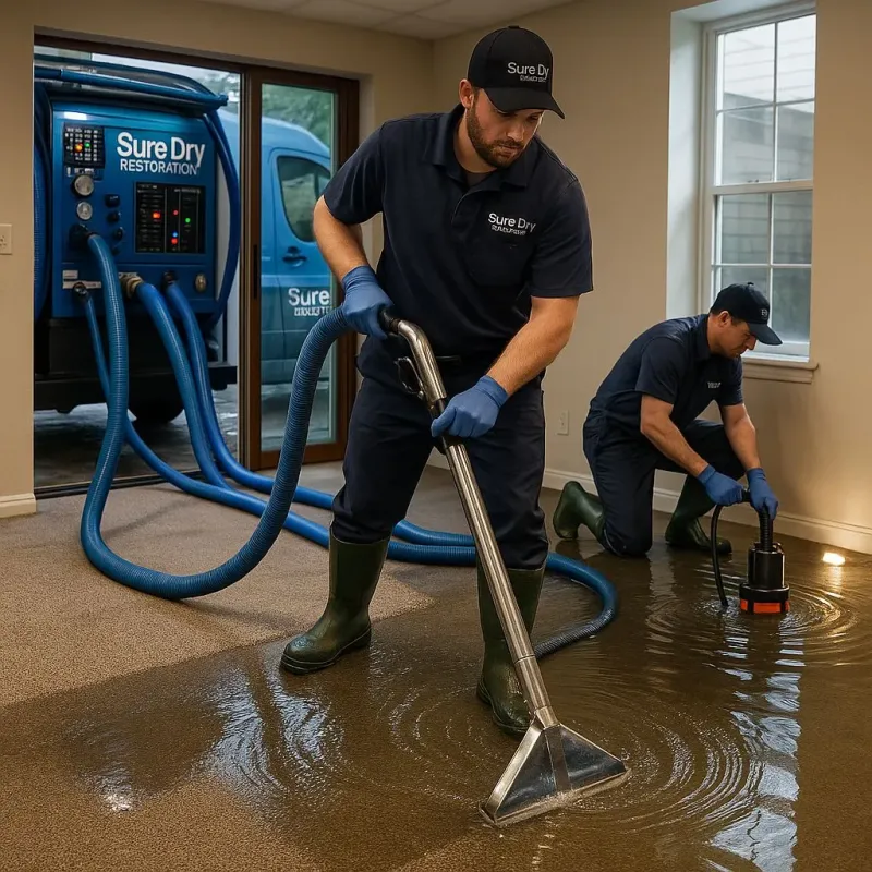 Water Extraction and Removal process in Cumberland, IN
